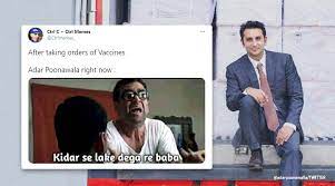 Women return to their village after attending an awareness program on getting tested and vaccinated against virus outbreak india vaccine hesitancy. How Adar Poonawalla Is Triggering A Meme Fest On Twitter Check Out Here Trending News The Indian Express
