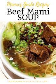 Beef for new latest video updates about food recipe /my doge coin address for. Beef Mami Soup Mama S Guide Recipes