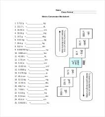 7 metric conversion chart templates doc excel free