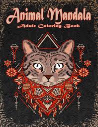 In our adult coloring pages, you will find images that include nature such as flowers, butterflies, animals, abstract shapes and patterns that fill a whole page, religious iconography such as the buddha, jesus and spiritual images of native people around the world. Mandala Designs Animals This Adult Cute Animals Coloring Book Is The Perfect Gift Adult Coloring Book Relax And Color 100 Different Animal Drawing Illustration Art Collectibles Delage Com Br