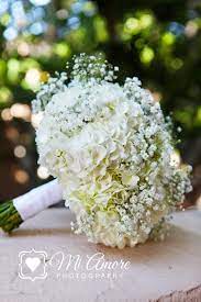 Baby S Breath And Hydrangea Bouquet Don T Like The Smell Of Baby S Breath But T Hydrangea Bouquet Wedding Babys Breath Bouquet Wedding White Wedding Bouquets
