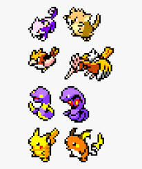Pokémon icons (448kb) — sprites used in the pokémon screen (no animations). Pixel Art Pokemon Raichu Hd Png Download Kindpng