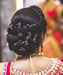 What A Beautiful Large Low Bun Care However Should Be Taken Before Adopting Such Hairstyles As Due To It S H Hair Styles Bridal Hair Buns Natural Hair Styles