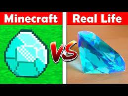 minecraft diamantito en la vida real minecraft vs la vida real animacion 2 youtube minecraft real life minecraft gaming logos