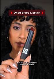 Dried Blood Lipstick 🩸 Trying