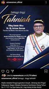 Datuk aznil atau lebih dikenali sebagai pak nil, seorang pengacara yang terkemuka kat malaysia. Nor Azam Budin Ø¹Ù„Ù‰ ØªÙˆÙŠØªØ± Wau Skip Dato Datuk Terus Dapat Datuk Wira Steady Semoga Bukan Datuk Wira Yang Beli