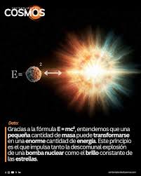 La famosa ecuación E = mc², propuesta por Albert Einstein en su teoría de la relatividad especial, establece que la energía (E) y la masa (m) son dos manifestaciones de una misma