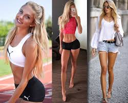 'world's sexiest athlete' alica schmidt says 'tokyo is calling' as german track stunner reveals joy at olympics selection (photos). 19 Y O German Track Athlete And Model Alica Schmidt Fitandnatural