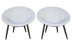 Douglas Eaton Mcm Saucer Chairs Pr Now 719 00 Was 899 00 Saucer Chairs Chair Luxury Chairs