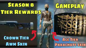 Pubg Mobile Season 8 Tier Rewards Gameplay Youtube
