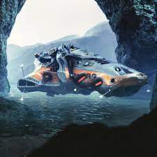 Vladimir Petkovic On Instagram Squid Pirate 2019 Done In 3 Days Using Zbrush Substancepainter An Sci Fi Ships Conceptual Artwork Environment Concept Art