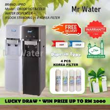 Water filter | water purifier. Buy Kilang Harga Penapis Air Water Dispenser 3 Fungsi Hot And Normal And Cold Halal Certificate Seetracker Malaysia