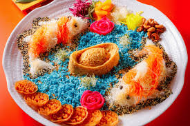 Yee sang means raw fish in cantonese but it also sounds like increasing in abundance. Feast Your Eyes On These Creative Yee Sang Delights Prestige Online Malaysia