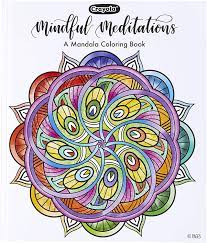 See more ideas about розмальовка, графіка. Amazon Com Crayola Mandala Coloring Book Mindful Meditations 40 Premium Coloring Pages Gift Multicolor Toys Games