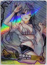 Vocaloid Hatsune Miku Foil Doujin Maiden Party Trading Card UR | eBay