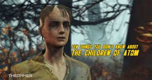 Fallout 4: 12 New Children Of Atom Facepaints In Far Harbor! - Can We Join  The Children Of Atom?! - Youtube
