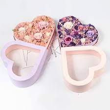 Huge family tree photo loaded heart locket assemblage necklace vintage antique hearts gems stunning double strand layer victorian. Heart Shaped Flower Rose Paper Boxes With Lid Valentine S Day Bouquet Florist Gift Packaging Box Wedding Party Diy Decoration Gift Bags Wrapping Supplies Aliexpress