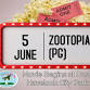 City of Havelock Summer Movie Series: Zootopia 2