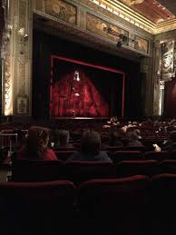 hollywood pantages theatre section orchestra l row w seat