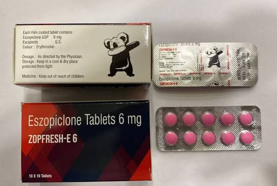 Eszopiclone Tablets 6 mg at ₹ 100/stripe | Zopiclone Tablets in Nagpur | ID: 2852670923988