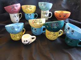 You can find the patterns by searching the page for the design number and then click it to. My Wife S Pottery Funny Face Cups And Bowls Collectors Weekly