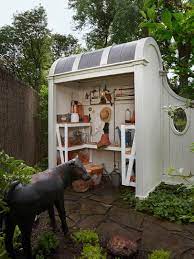 Texture, tone and playful details. Outdoor Storage Ideas For Pool Toys Garden Tools And More Hgtv