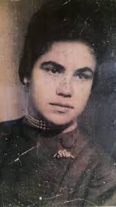A photograph of my biological mother at age 17..