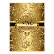 Find & download free graphic resources for wedding anniversary background. Gold Floral 50th Wedding Anniversary Invite Zazzle Com 50th Wedding Anniversary Golden Wedding Anniversary Card 50th Wedding Anniversary Gold