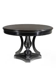 The Fabrice Is A Beautiful French Pedestal Dining Table Shown In Cherry Wood With An Antique Black Finish Dining Table French Dining Tables Dining