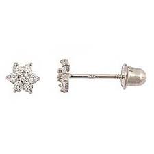 Earrings For Infants Toddlers Baby Fine Jewelry Baby Earrings Baby Girl Earrings Baby Jewelry