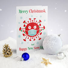 To help you find the right holiday card messages for 2020, we've gathered our favorite ideas for any type of holiday card. Coronavirus Covid Themed Christmas Cards Wedfest