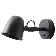 Simply find a design you like, hang it, and plug it in. Skurup Wall Lamp Wired In Installation Black Ikea