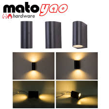 Up down light wall sconce. 10w Led Wall Light Lamp Up Down Cob Led Light Wall Sconce Outdoor Indoor Ready Stock Shopee Malaysia