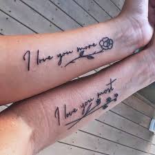 Find this picture and more on mother tattoos. 57 Mother Daughter Tattoos That Melt Hearts