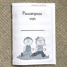Lehrer, erzieher und wissenschaftler sind sich einig: Pausenpass Fur Friedliche Pausen Peanut S Peanuts Klassenzimmermanagement Schule Soziales Lernen