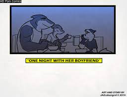 One Night With Her Boyfriend 2 comic porn 