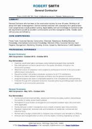 Independent Contractor Resume Sample Best Of General Contractor Resume Samples Job Resume Samples Basic Resume Teacher Resume Examples