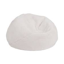 small white kids bean bag chair white in 2020 bean bag chair bean bag chair kids kids bean bags
