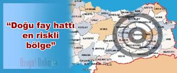 Evimin altından fay hattı geçiyor mu? Dogu Fay Hatti En Riskli Bolge