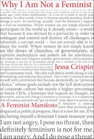 We did not find results for: Why I Am Not A Feminist A Feminist Manifesto Crispin Jessa Amazon De Bucher