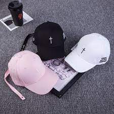 Cross Print Cap Classic Hats Womens Baseball Cap Ball Caps For Women