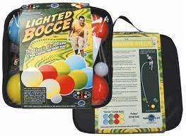 Light up bocce ball set clearance. Lighted Bocce Set