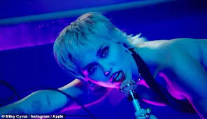 I've been california dreaming plastic hearts are bleeding keep me up all night keep me up all night lost in black hole conversation sunrise suffocation keep. Miley Cyrus Writhes Around In A Plunging Black Bodysuit As She Belts The Lyrics To Angels Like You Gadget Clock