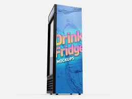Free Drink Fridge Refrigerator Mockups On Vectogravic Design Drinks Fridge Refrigerator Fridge Fridge