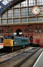45110 At St Pancras Having Arrived On The 1215 Derby St Pancras I Hated Peaks With Headlights 10 May 1987 Old Train Station British Rail Heritage Railway