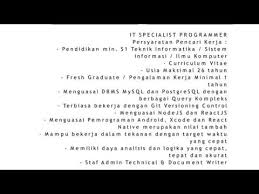 Maybe you would like to learn more about one of these? Info Lowongan Kerja Interest Facebook