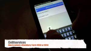Insert not accepted sim card in your phone and turn it on. How To Unlock Blackberry Torch 9860 Or 9850 With An Unlock Code Cellfservices Blog