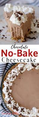 No Bake Chocolate Cheesecake Recipe Cheesecake Mousse Recipe Chocolate Cheesecake Recipes Cheesecake Recipes