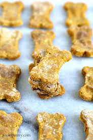 These 25 homemade dog treat recipes are a fun and easy way to add some excitement to your dog's diet. Oatmeal Pumpkin Dog Treat Recipe Pook S Pantry Recipe Blog