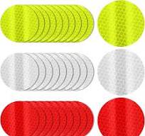 Amazon.com: 30Pcs Warning Reflective Stickers Reflective ...